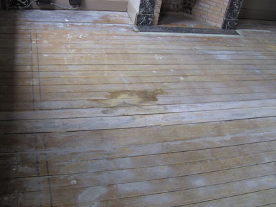 Vloer voor renovatie